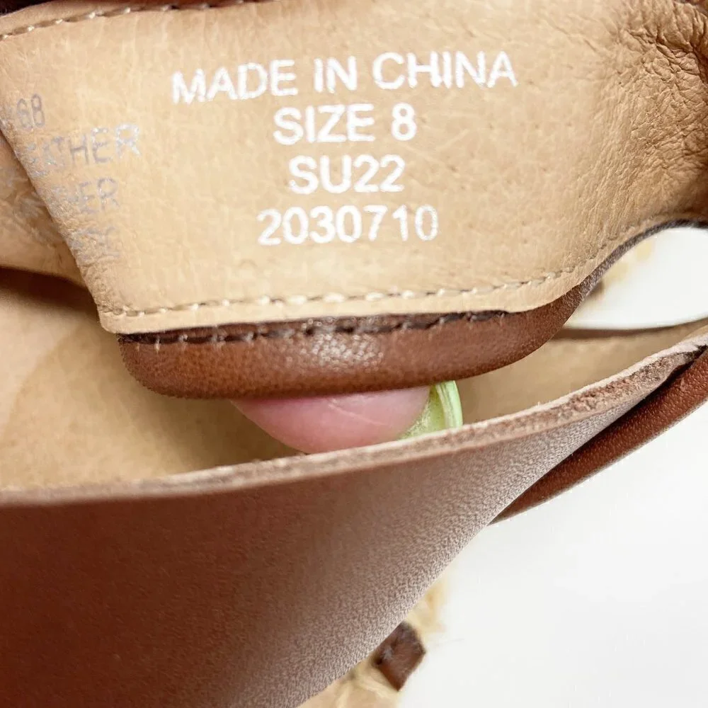 MADEWELL | The Julie Espadrille Sandal 8 NWOT